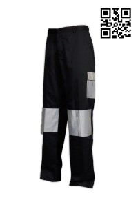 H203個人設計反光斜褲 供應個性斜褲 工程 度身訂造斜褲 斜褲製衣廠